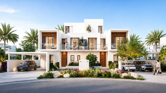 4 Schlafzimmer Villa zum Verkauf in The Valley by Emaar, Dubai - Modern Mediterranean Luxury Duplex. png