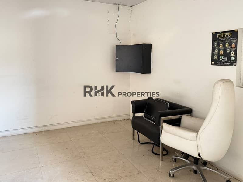 5 Private office room inside a commercial warehouse in Dubai Investment Park 2