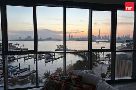 3 Bedroom Apartment for Rent in Dubai Creek Harbour, Dubai - Skyline Burj Khalifa View | Largest Corner Unit