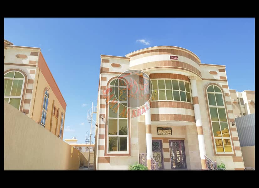 Two storey villa, stone facade for sale in Ajman