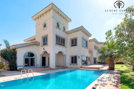 5 Bedroom Villa for Rent in Palm Jumeirah, Dubai - 5BR Garden lobby I Atlantis View I Beach
