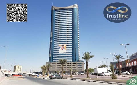 Studio te Koop in Sheikh Maktoum Bin Rashid Street, Ajman - QR Conqueror Tower. jpg
