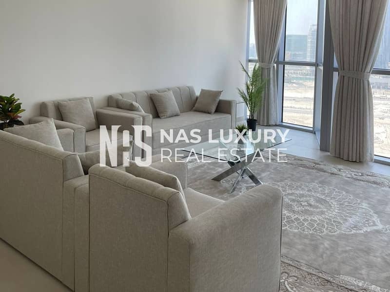 Furnished 3BR+ Maid | High floor | Ready to move Furnished 3BR+ Maid | High floor | Ready to move