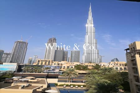 1 Bedroom Flat for Rent in Downtown Dubai, Dubai - Burj View | Unfurnished | Vacant October