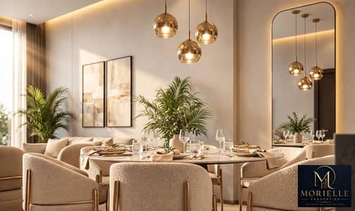 1 Camera Appartamento in affitto a Jumeirah Village Triangle (JVT), Dubai - luxury_dining_room. jpg 1 Camera Appartamento in affitto a Jumeirah Village Triangle (JVT), Dubai - luxury_dining_room. jpg