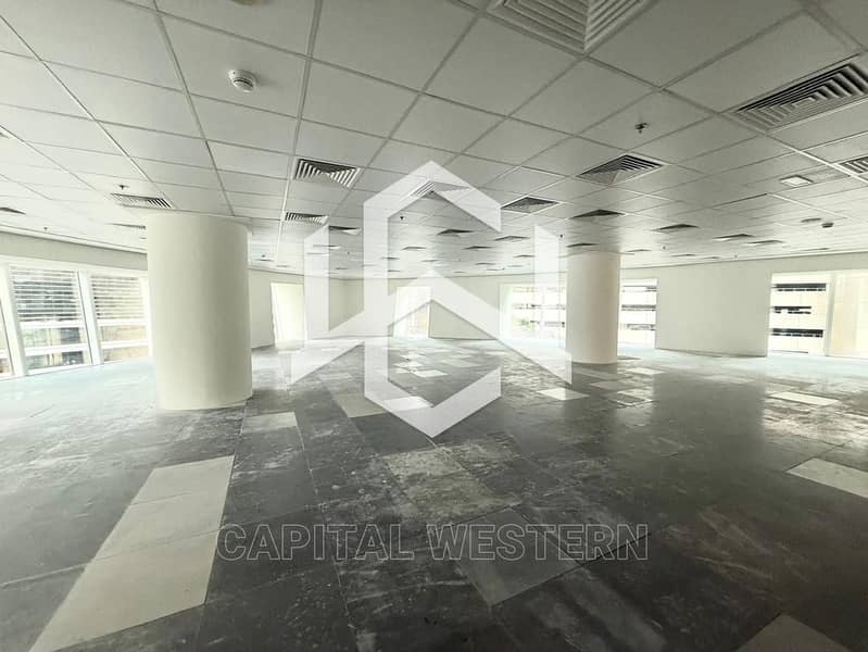 6 HUGE LAYOUT, SZR VIEW, RAISED FLOOR, BRIGHT OFFICE