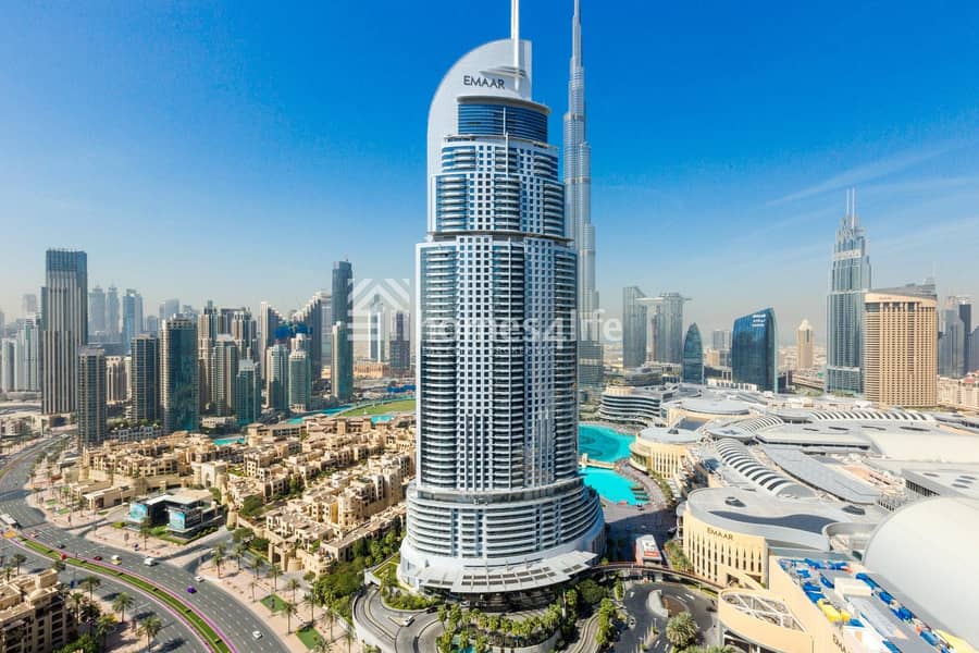 Burj Khalifa View | 3 Bed + Maid |