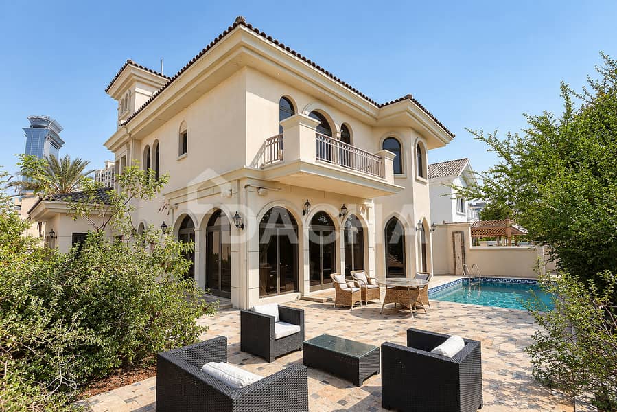 Villa in Palm Jumeirah,Garden Homes Palm Jumeirah,Garden Homes Frond P, 4 schlafzimmer, 850000 AED - 16597422 Villa in Palm Jumeirah,Garden Homes Palm Jumeirah,Garden Homes Frond P, 4 schlafzimmer, 850000 AED - 16597422