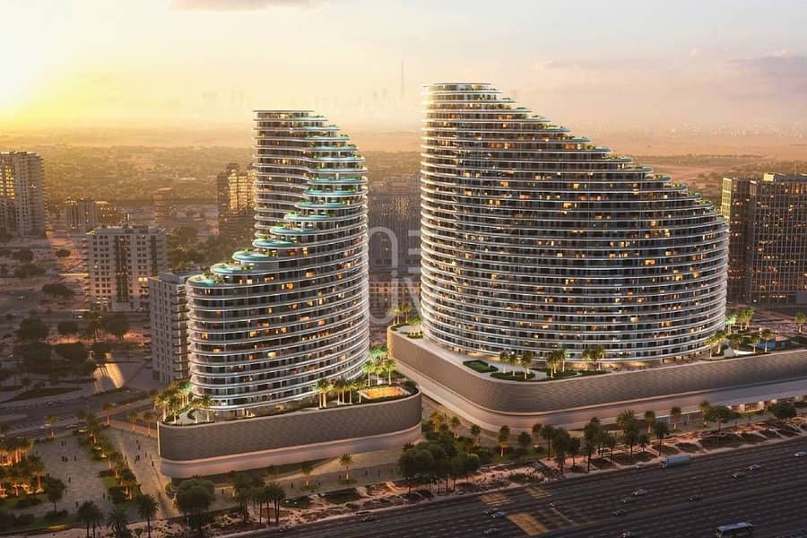Apartamento en Majan,Binghatti Skyflame,Binghatti Skyflame 1, 1 dormitorio, 1080999 AED - 16600091 Apartamento en Majan,Binghatti Skyflame,Binghatti Skyflame 1, 1 dormitorio, 1080999 AED - 16600091