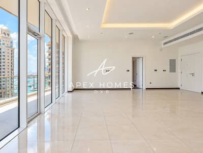 3 Slaapkamers Appartement te Huur in Palm Jumeirah, Dubai - Appartement in Palm Jumeirah，Tiara Residences，Sapphire, 3 slaapkamers, 310000 AED - 16600197