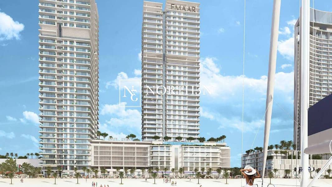 Appartement à Dubai Harbour,Emaar Beachfront,Beach Vista,Beach Vista 2, 2 chambres, 6085888 AED - 16600359 Appartement à Dubai Harbour,Emaar Beachfront,Beach Vista,Beach Vista 2, 2 chambres, 6085888 AED - 16600359