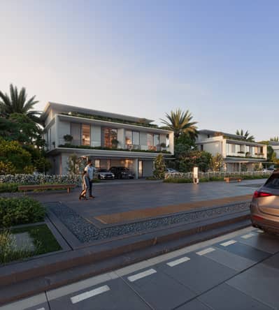 Villa de 5 chambres à à vendre à Ajmal Makan City - Sharjah Waterfront, Sharjah - CAM 21 - TWIN HOUSE LIFESYLE STREET - option 03 (2)_Withppl. png