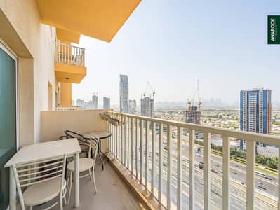 1 Bedroom Flat for Rent in Dubai Production City (IMPZ), Dubai - Furnished | High Floor | Available October 5th