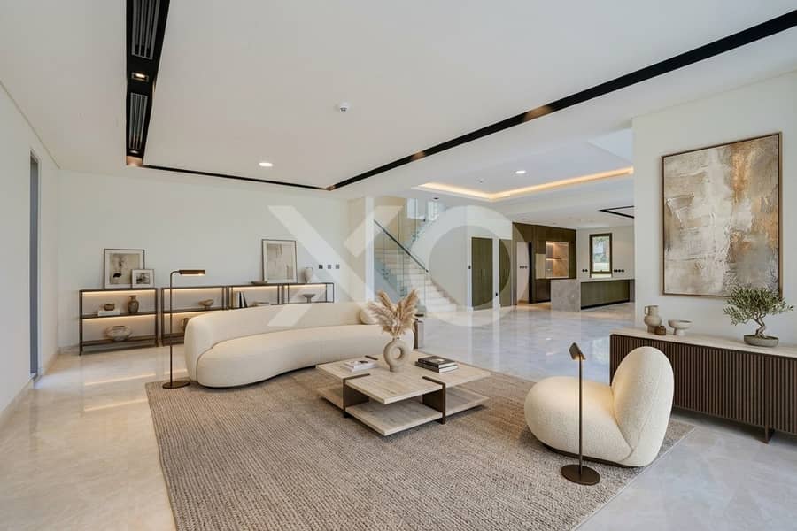 5 Virtually Staged — Luxury Formal Living Room / Salon