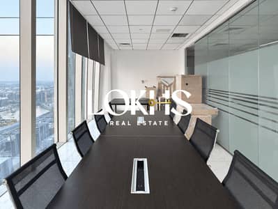 Office for Rent in Business Bay, Dubai - Partitioned | Private Balcony | Canal View Office for Rent in Business Bay, Dubai - Partitioned | Private Balcony | Canal View