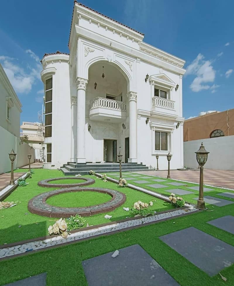 New villa fully stone personal finishing in the Rawda area opposite the city supermarket New villa fully stone personal finishing in the Rawda area opposite the city supermarket