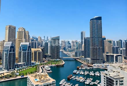2 Bedroom Apartment for Sale in Dubai Marina, Dubai - Furnished | Vacant | Marina View