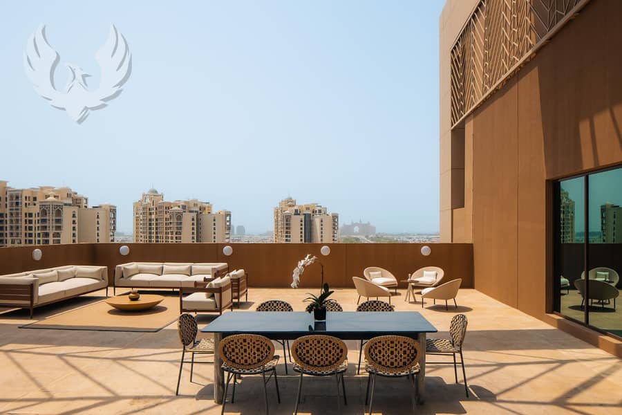 Expansive Terrace, Palm Views, Exclusive Top Floor Expansive Terrace, Palm Views, Exclusive Top Floor
