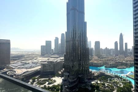 3 Bedroom Flat for Rent in Downtown Dubai, Dubai - High Floor | Burk Khalifa View | Ready to Move