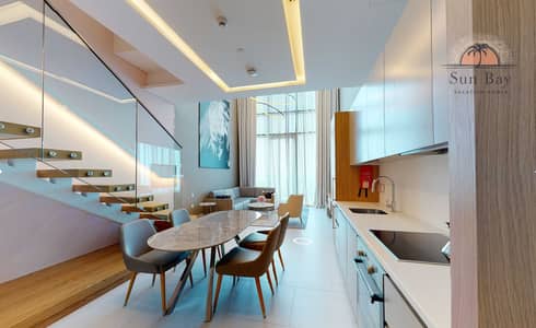 1 habitación Hotel Apartment para en Alquiler en Business Bay, Dubai - One Bedroom Loft. jpg 1 habitación Hotel Apartment para en Alquiler en Business Bay, Dubai - One Bedroom Loft. jpg