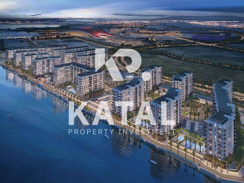 12 Waters Edge apartment, full furnished, yas island. yas mall, Yas island apartment for sale Studio 01. jpg
