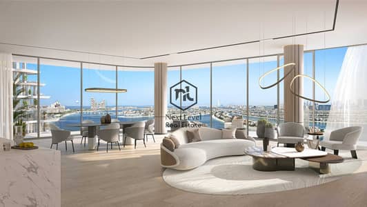 3 Camere Appartamento in vendita a Palm Jumeirah, Dubai - The Residences_4 Bed_Living Room. jpg