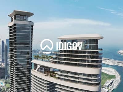 1 Bedroom Apartment for Sale in Dubai Harbour, Dubai - 1BR + Study | Selling at OP | Sea View