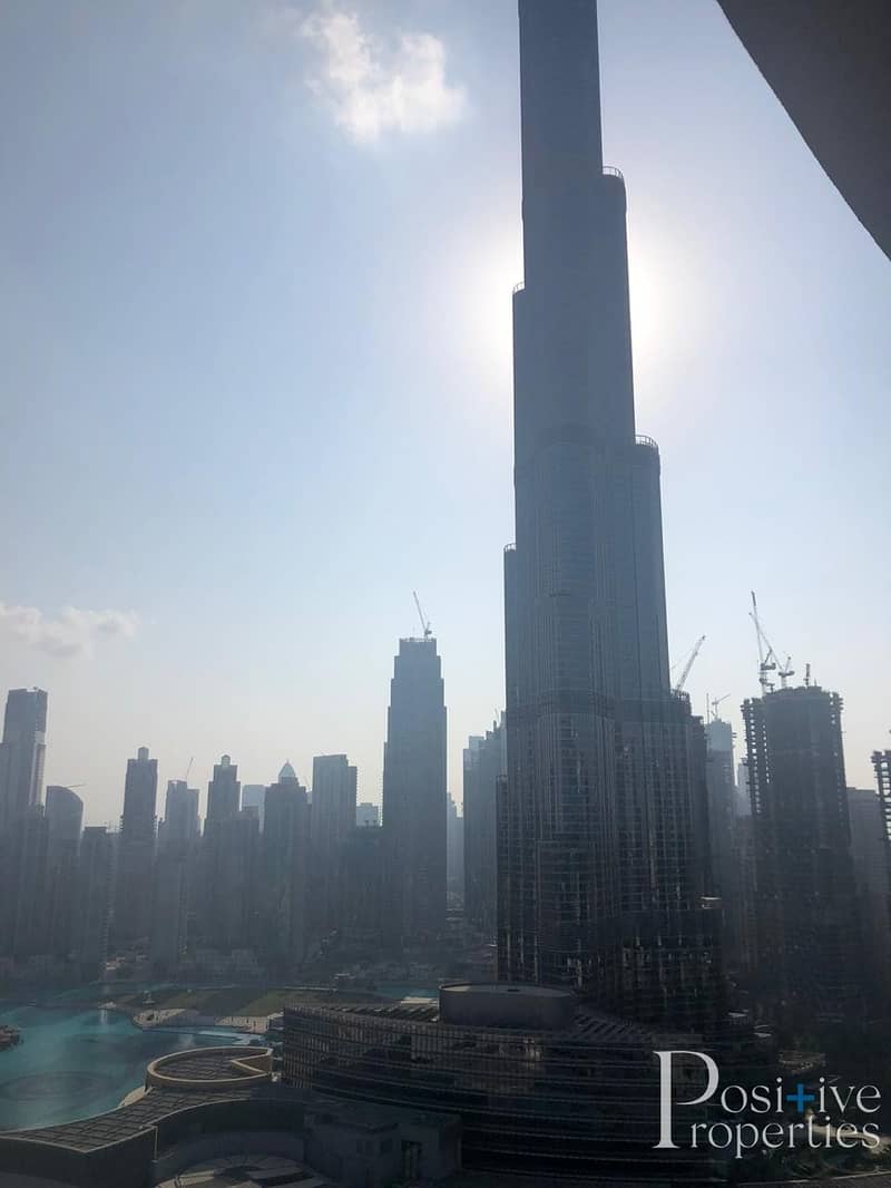 Unique 2 BDR / Full Burj Khalifa Views / Fully Furnished