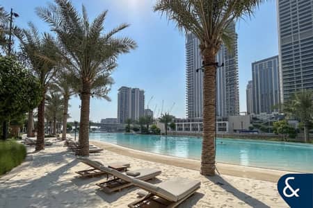 1 Bedroom Apartment for Sale in Dubai Creek Harbour, Dubai - Ground Floor | Upgraded | Furnished
