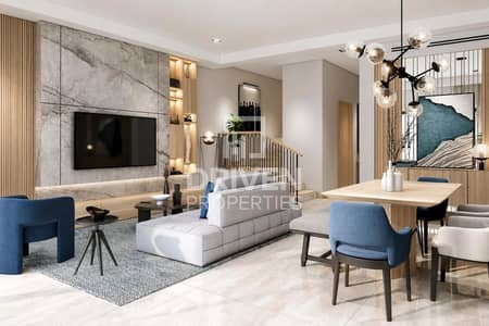 5 Bedroom Villa for Sale in DAMAC Riverside, Dubai - Single Row on Park | Corner Villa | Larger Plot