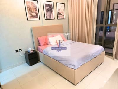 阿尔扬街区， 迪拜 1 卧室单位待租 - bed. jpg