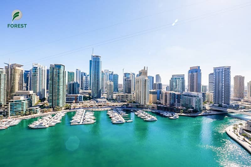 Exclusive | 2 BR Best Layout with Full Marina View