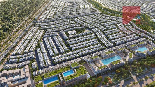 3 Cпальни Таунхаус Продажа в Umm Fanain, Шарджа - CAM-07_Masterplan Bird Eye View_extra_10K. jpg