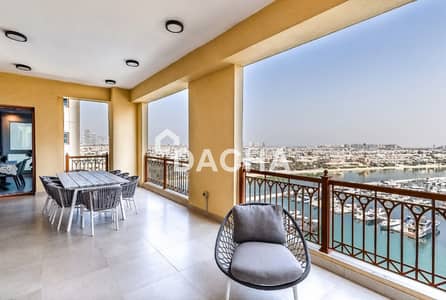 3 Bedroom Apartment for Rent in Palm Jumeirah, Dubai - Full Sea And Atlantis View | Vacant | Mall Access