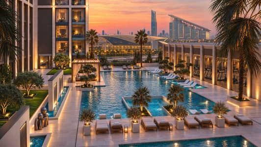 Appartement de 1 chambre à à vendre à Al Jaddaf, Dubai - binghatti-starfall-amenities-2. jpg Appartement de 1 chambre à à vendre à Al Jaddaf, Dubai - binghatti-starfall-amenities-2. jpg