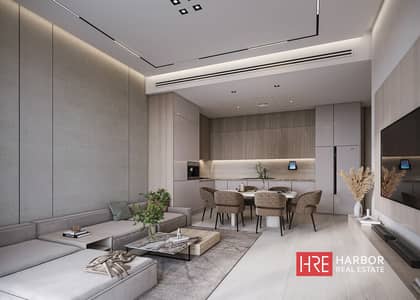 2 Bedroom Apartment for Sale in Nad Al Sheba Gardens, Dubai - Burj Khalifa View | Prime Location | Corner Unit