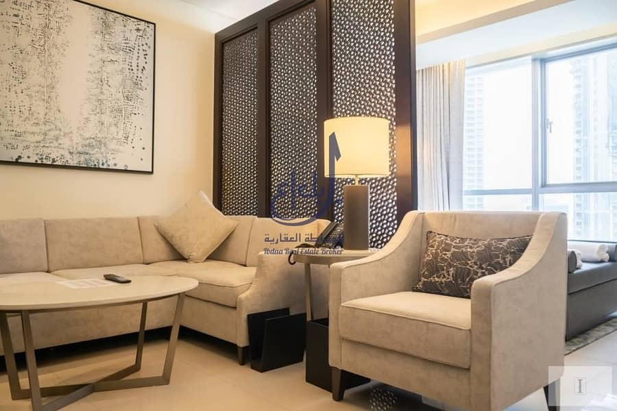 12 Beautiful | burj view| luxury studio |