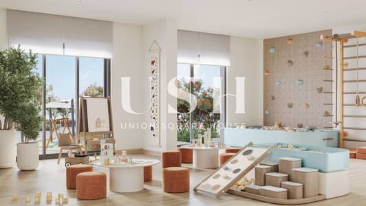 3 Schlafzimmer Wohnung zum Verkauf in Town Square, Dubai - Plot62-Kids room-7K. jpg 3 Schlafzimmer Wohnung zum Verkauf in Town Square, Dubai - Plot62-Kids room-7K. jpg