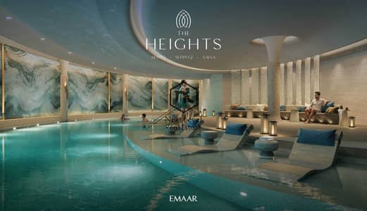 3 Slaapkamers Villa te Koop in The Heights Country Club and Wellness, Dubai - THE_HEIGHTS_Pool_The Heights_3D_render_by_VV. jpg