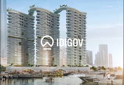 Appartement de 1 chambre à à vendre à Dubai Harbour, Dubai - Appartement à Dubai Harbour，DAMAC Bay by Cavalli，DAMAC Bay Tower C, 1 chambre, 3285000 AED - 16629803