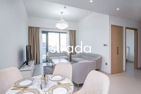 2 Bedroom Apartment for Rent in Downtown Dubai, Dubai - High Floor | Business Bay Views | Vacant Now