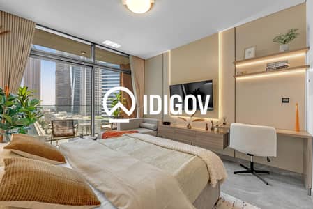 Studio de  à à louer à Business Bay, Dubai - Appartement à Business Bay，Peninsula，Peninsula Two, 89000 AED - 16631402
