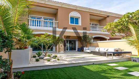 3 Bedroom Townhouse for Rent in Jumeirah Village Circle (JVC), Dubai - Spacious 3BR+Maids | Fully Renovated | Park Facing