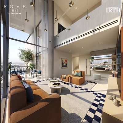 迪拜码头， 迪拜 1 卧室公寓待售 - 45 One Bed Loft - Type C. jpg