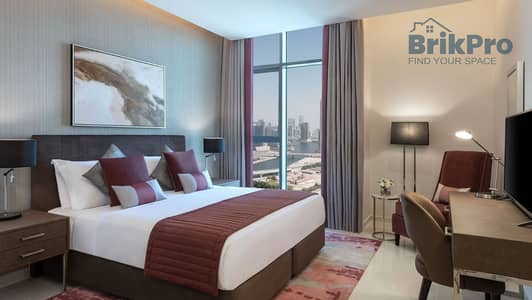1 Camera Hotel Apartment in vendita a Business Bay, Dubai - one-bedroom-city-view_wide. jpg