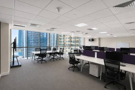 Office for Rent in Jumeirah Lake Towers (JLT), Dubai - Vacant from 23 Oct | Desirable Office | Lake View Office for Rent in Jumeirah Lake Towers (JLT), Dubai - Vacant from 23 Oct | Desirable Office | Lake View