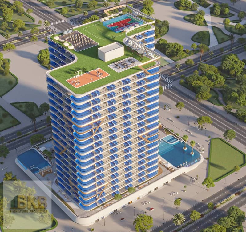 Spacious & Premium Studio with Beautiful Pool View | Arjan Spacious & Premium Studio with Beautiful Pool View | Arjan