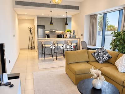 2 Bedroom Flat for Rent in DAMAC Hills, Dubai - Golf View 2BR | Fully Furnished | 4 Cheques