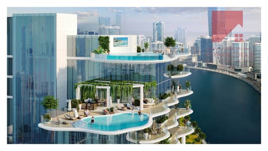 4 Cпальни Пентхаус Продажа в Бизнес Бей, Дубай - RENDERS18. jpg