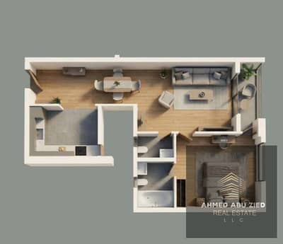 1 Bedroom Apartment for Sale in Al Alia, Ajman - 1br. jpeg 1 Bedroom Apartment for Sale in Al Alia, Ajman - 1br. jpeg